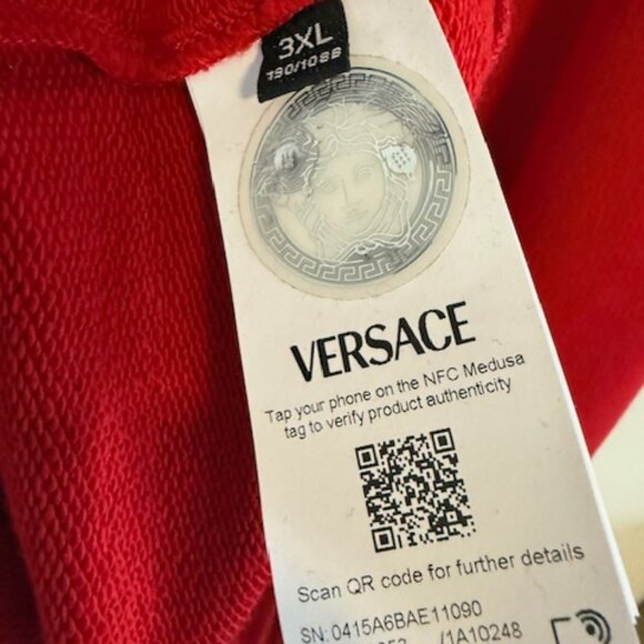 Versace Red Hoody - Picture 4 of 5